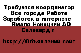 Требуется координатор - Все города Работа » Заработок в интернете   . Ямало-Ненецкий АО,Салехард г.